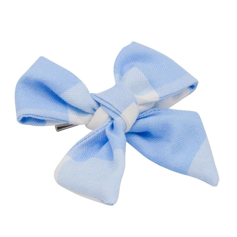 Sassy Woof Hair Bow – April Showers