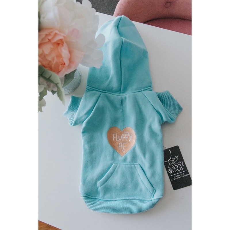 Sassy Woof Hoodie – Fluffy AF|Small|Medium|Large|X-Large|2X-Large