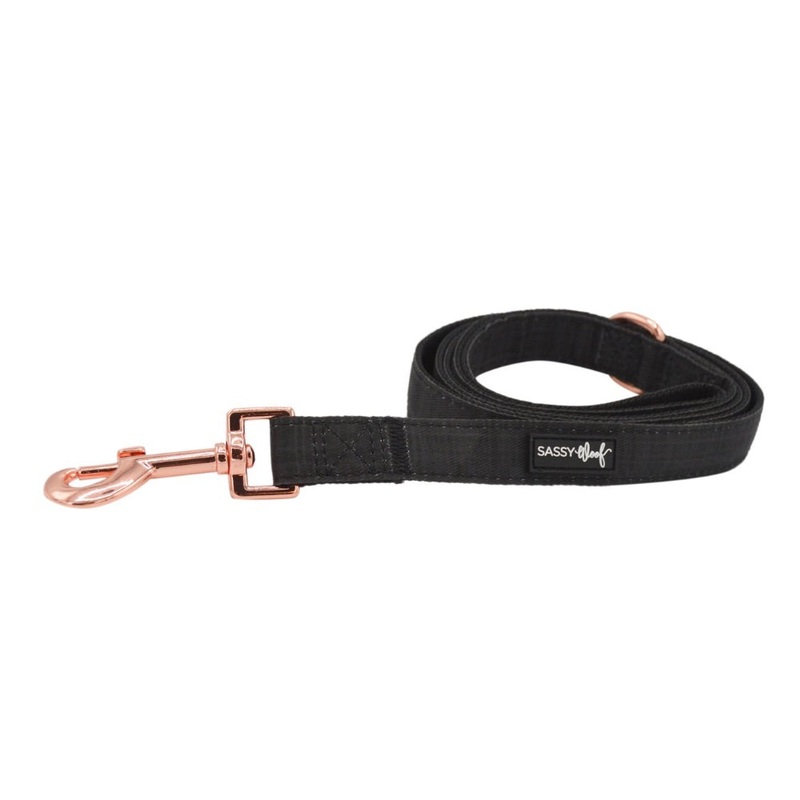 Sassy Woof Leash – Baby Got Black