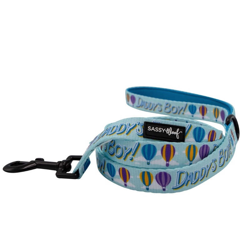 Sassy Woof Leash – Daddy’s Boy Air Balloons
