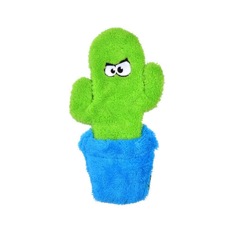 Cycle Dog Duraplush Unstuffed Potted Cactus Dog Toy