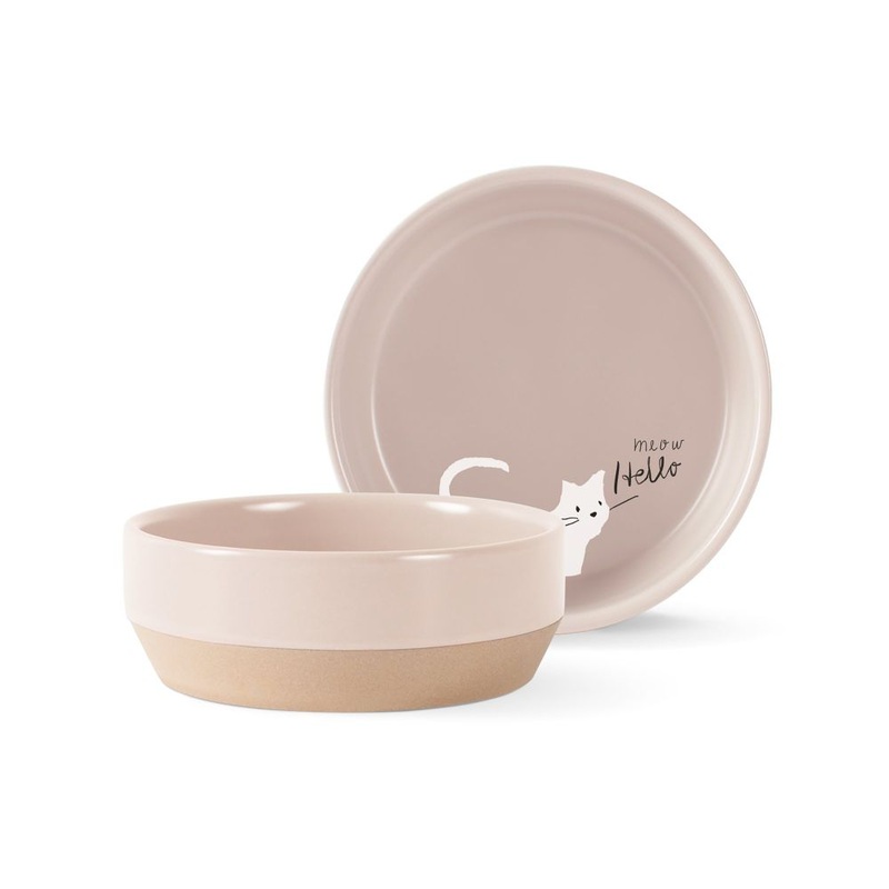 Fringe Studio WHISKER CAT MEOW PET BOWL