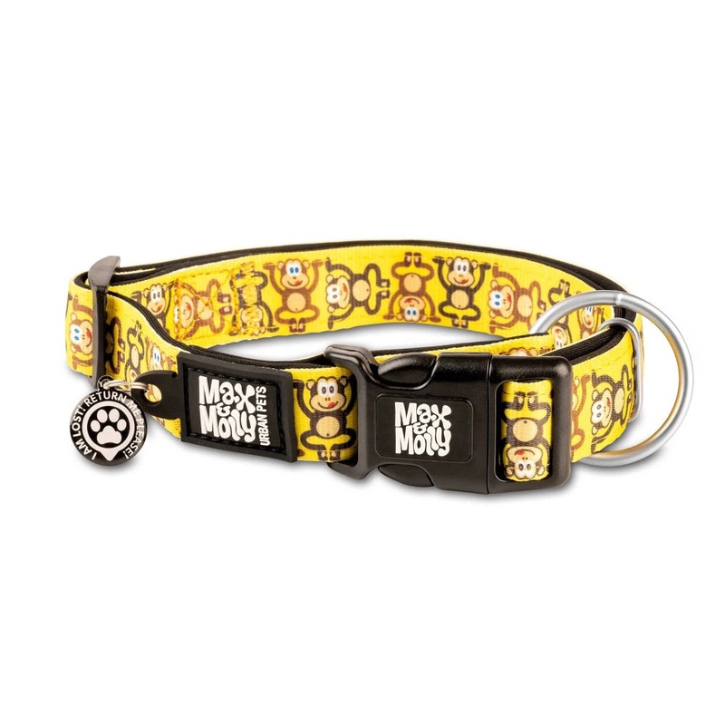 Max & Molly GOTCHA! SMART ID COLLAR – MONKEY MANIAC