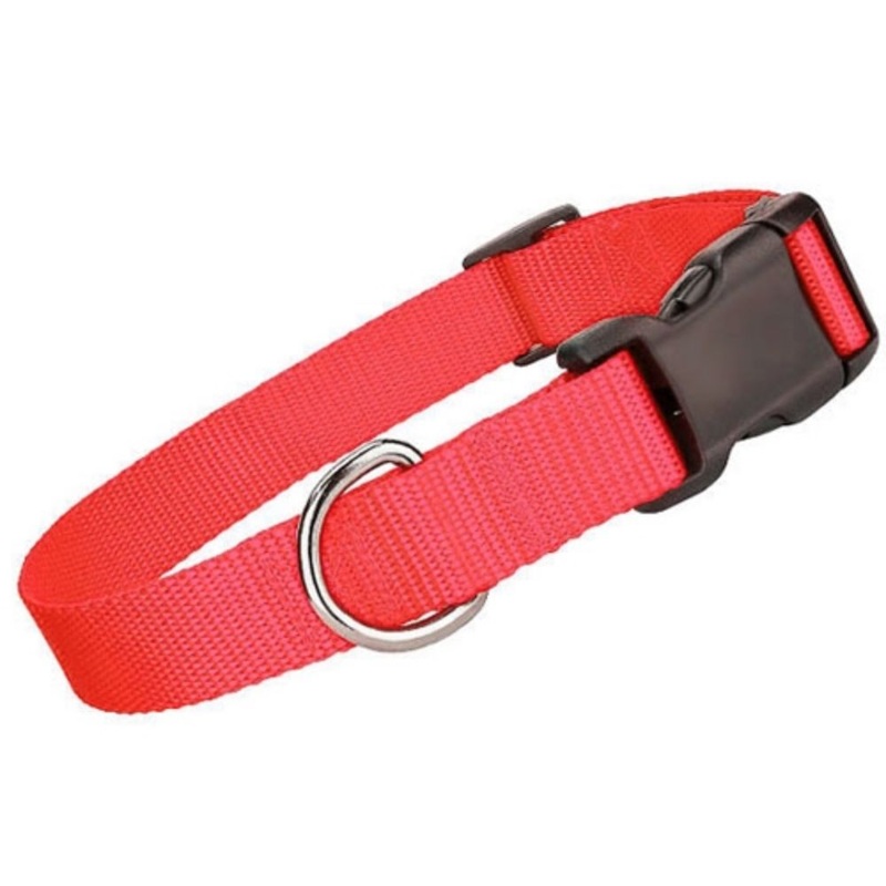 Parisian Pet Nylon Collar – Red
