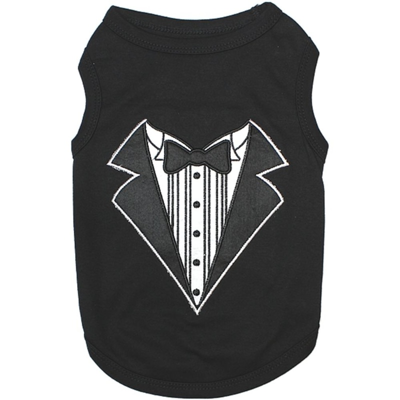 Parisian Pet Tuxedo Tee|X-Small|Small|Medium|Large|X-Large|2X-Large|3X-Large|Xx-Small