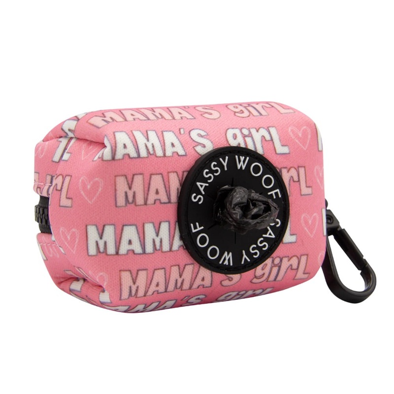 Sassy Woof DOG WASTE BAG HOLDER – MAMA’S GIRL