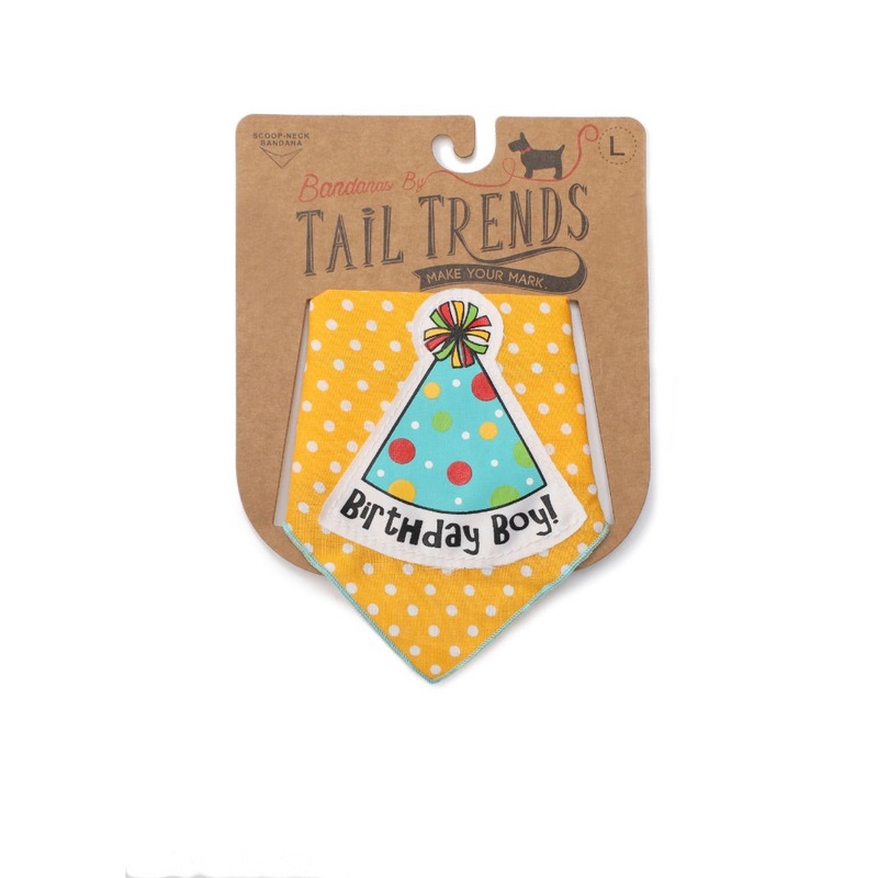 Tail Trends BIRTHDAY BOY HAT Bandana