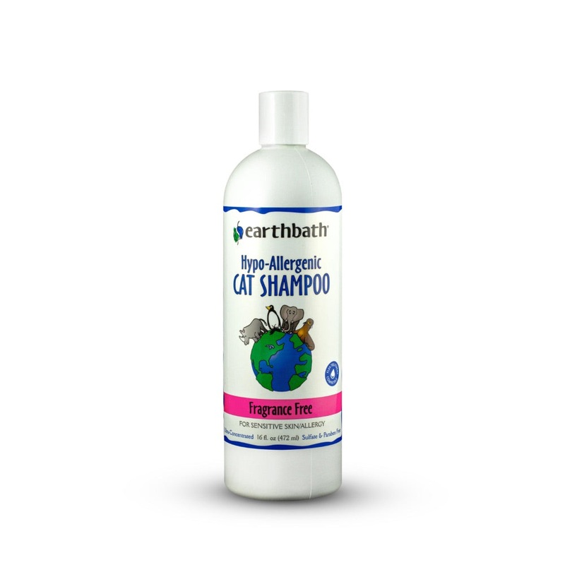 Earthbath Hypoallergenic Cat Shampoo – 16fl.oz