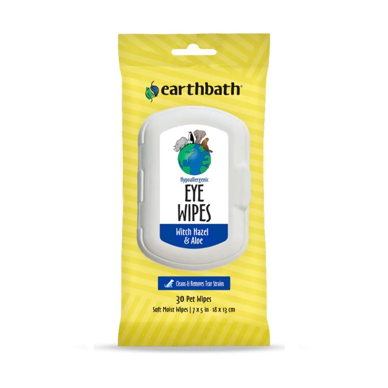 Earthbath Hypoallergenic Eye Wipes – 30 count