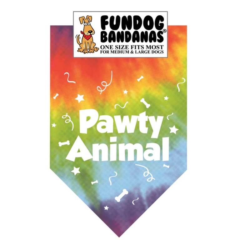 Fundog Pawty Animal Bandana|Miniature|Medium/Large