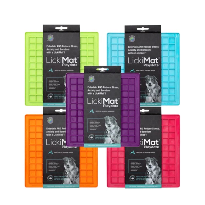 LickiMat  Classic Playdate|Orange|Blue|Purple|Green