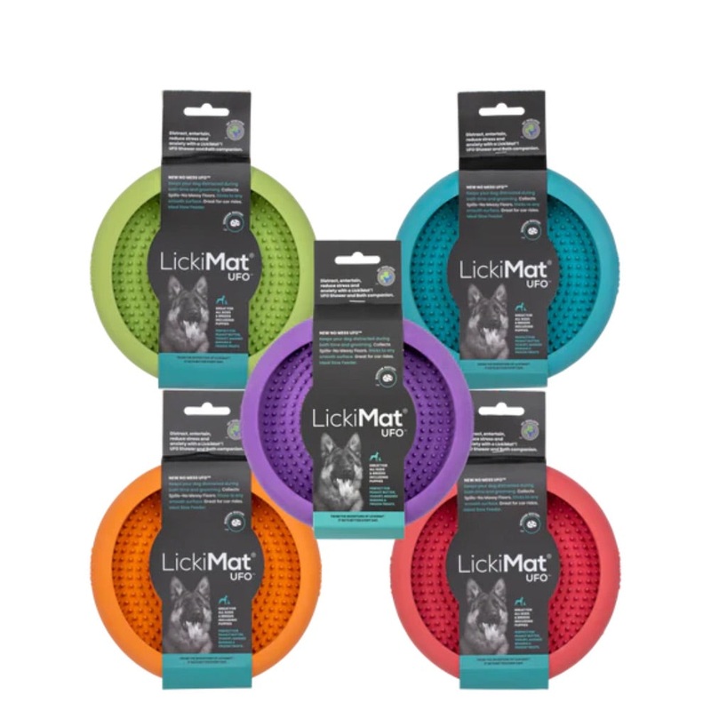 LickiMat  UFO|Orange|Green|Blue|Purple|Pink