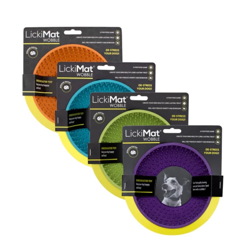 LickiMat  Wobble|Orange|Green|Purple|Blue