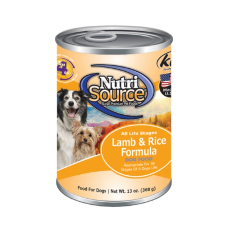 NutriSource Lamb & Rice Canned Food Formula