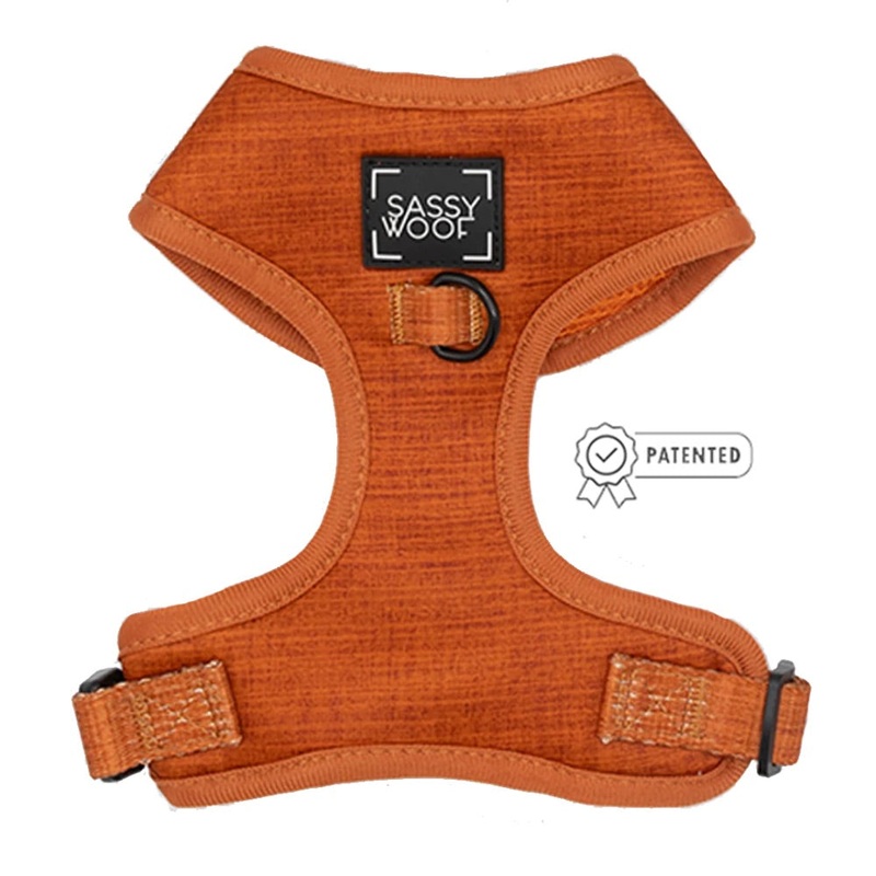 Sassy Woof DOG ADJUSTABLE HARNESS – FOXY