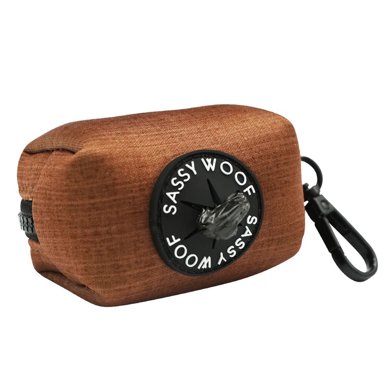 Sassy Woof DOG WASTE BAG HOLDER – TEDDY