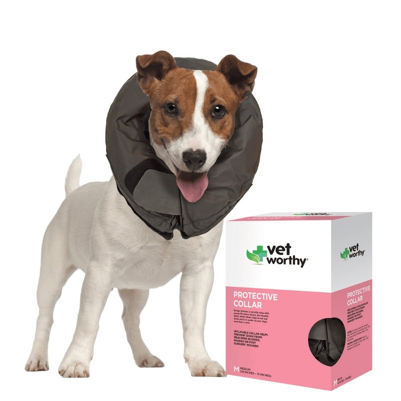 Vet Worthy Pet Protective Soft Inflatable Collar