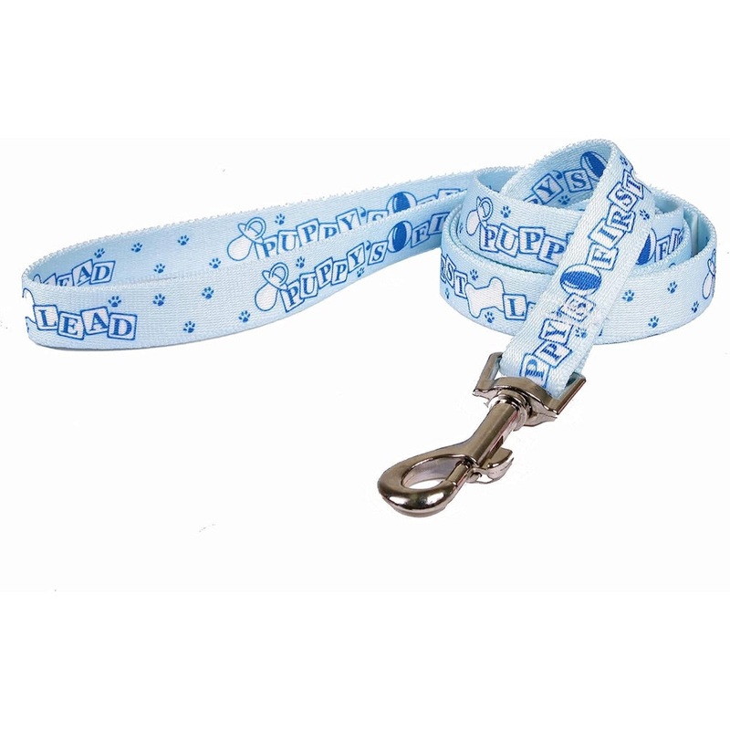 Yellow Dog Design Blue Puppy’s First Lead – 5ft