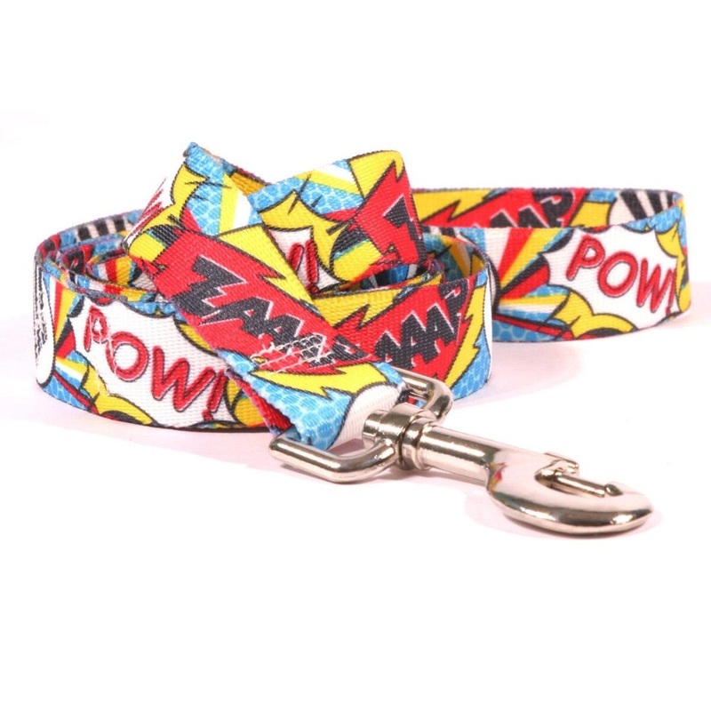 Yellow Dog Design Comic Print Leash – 5ft
