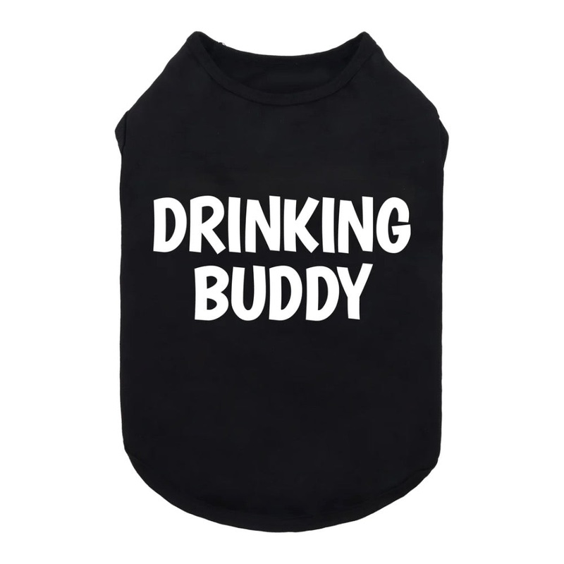 Fitwarm DRINKING BUDDY SHIRT- Black