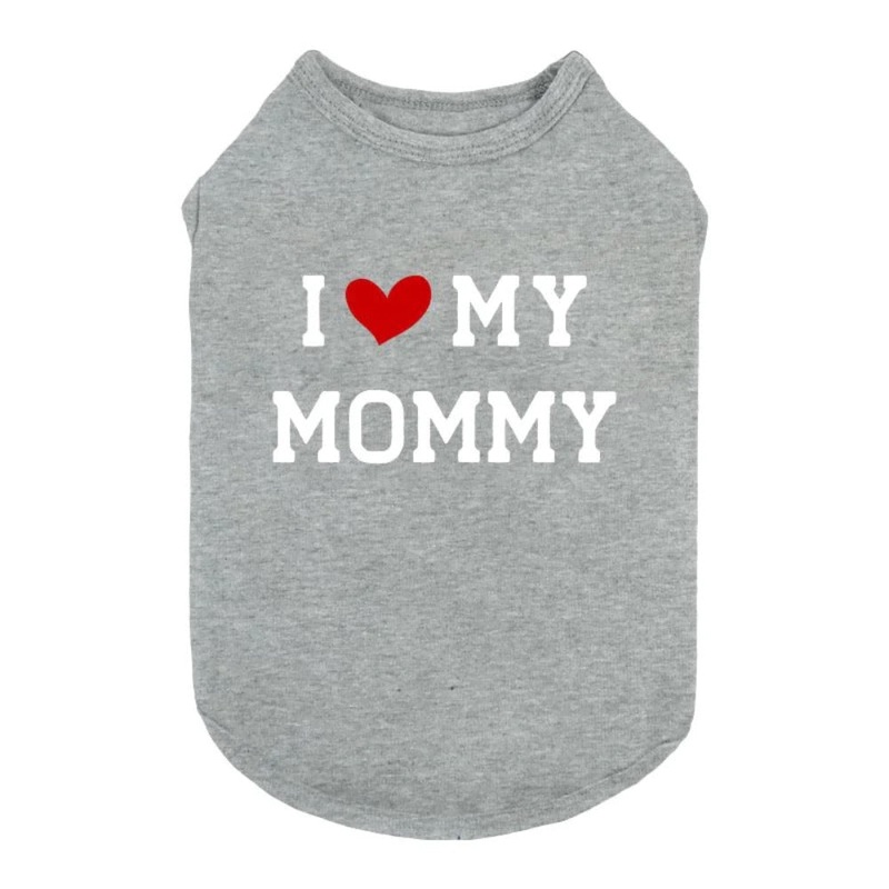 Fitwarm I LOVE MY MOMMY SHIRT – Grey