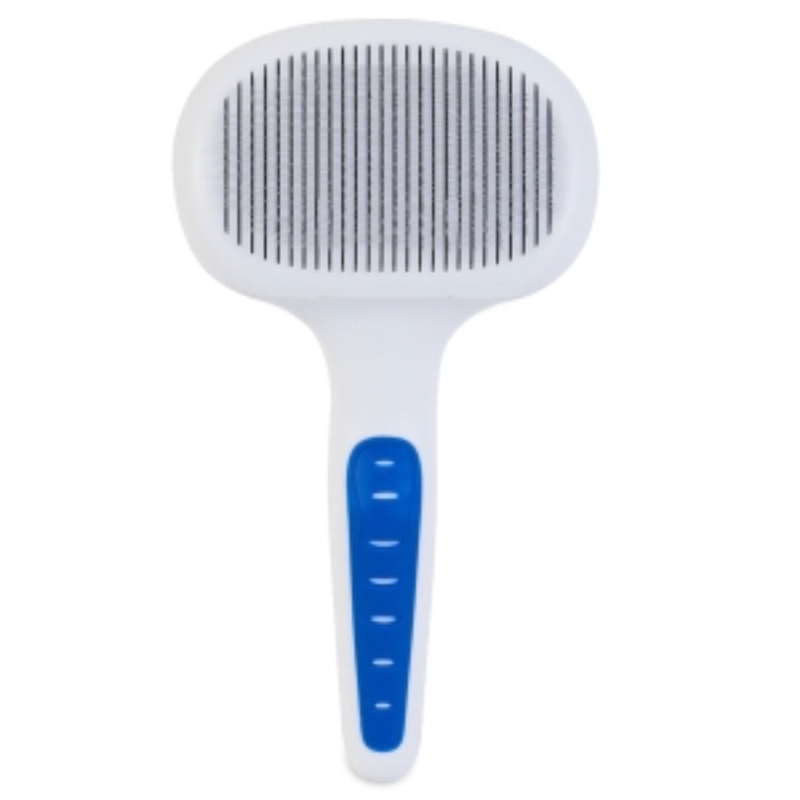 JW GripSoft Self-Cleaning Slicker Brush