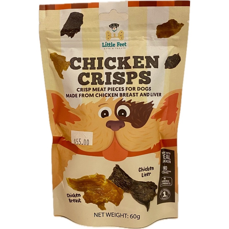Little Feet Eats & Treats Chicken Crisps