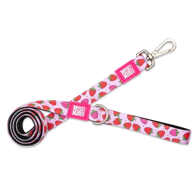 Max & Molly Short Leash – Strawberry Dream