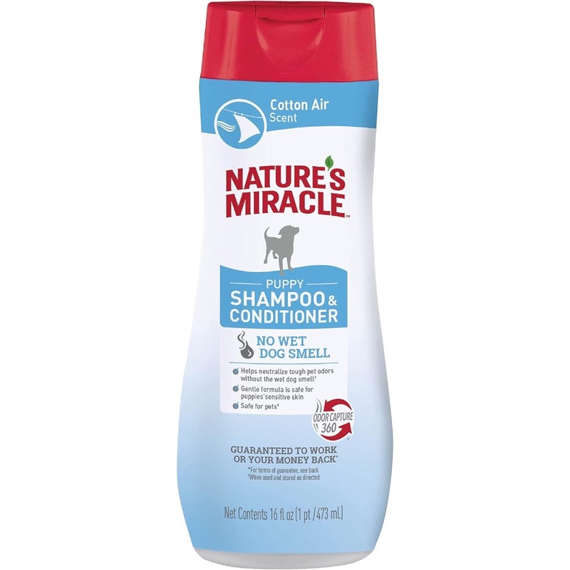 Nature’s Miracle Puppy Shampoo & Conditioner – Cotton Air Scent