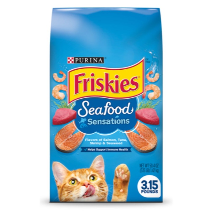 Purina Friskies Seafood Sensations Dry Cat Food