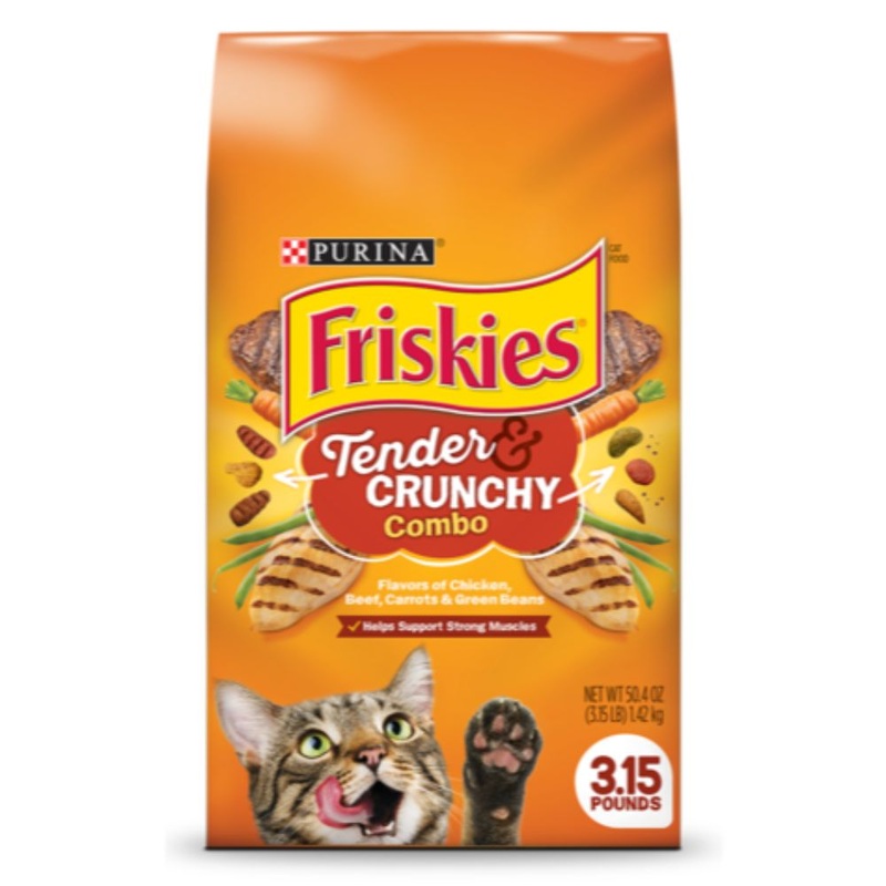 Purina Friskies Tender & Crunchy Combo Dry Cat Food
