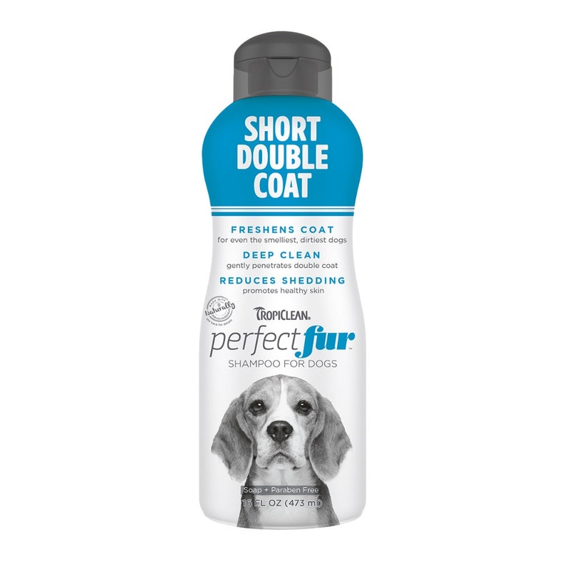 TROPICLEAN PERFECTFUR SHORT DOUBLE COAT SHAMPOO FOR DOGS