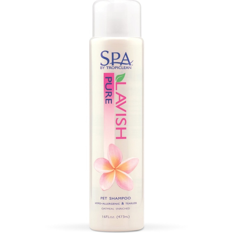 Tropiclean Spa Lavish PURE SHAMPOO FOR PETS- 16oz