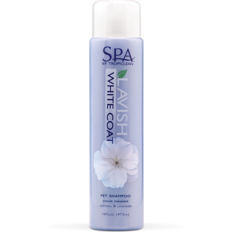 Tropiclean Spa Lavish WHITE COAT SHAMPOO FOR PETS – 16oz
