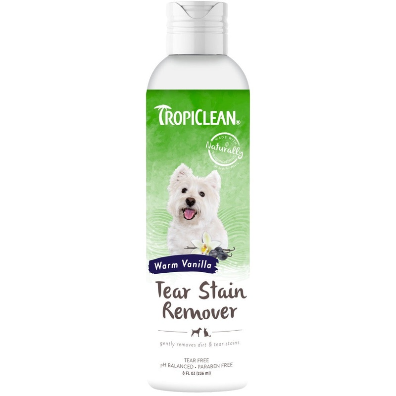 Tropiclean WARM VANILLA TEAR STAIN REMOVER FOR PETS – 8oz