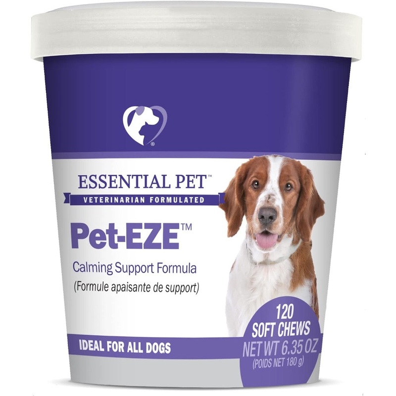 21st Century Essential Pet Pet-EZE Calming Soft Chews Supplement for Dogs – 120 count