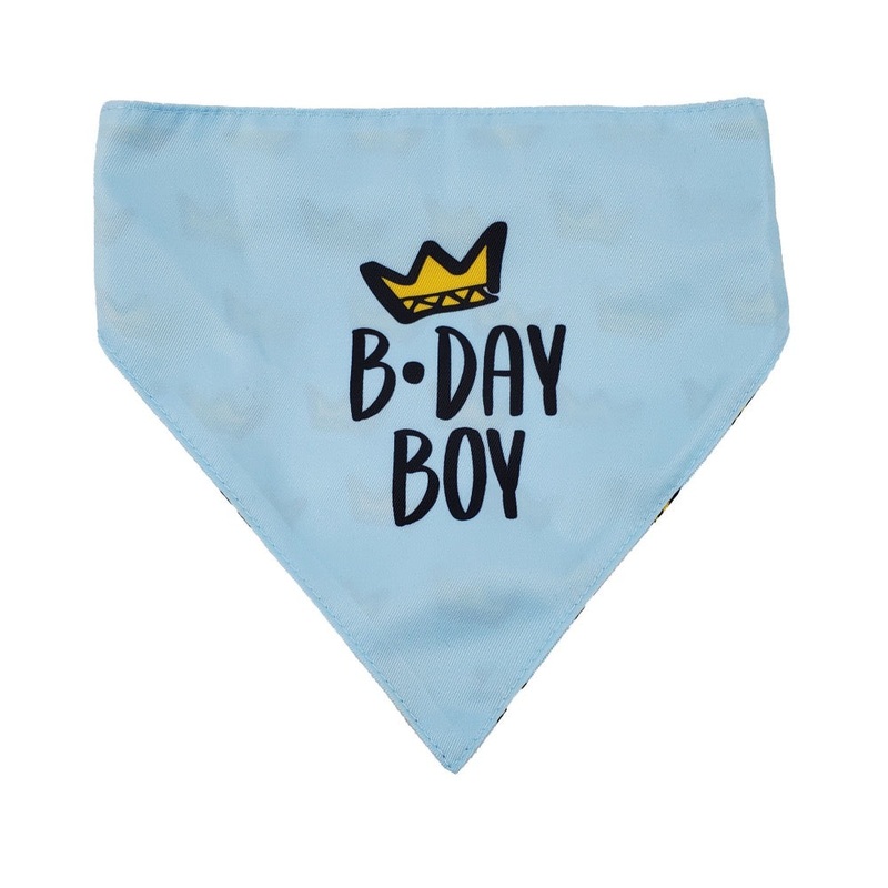 Barker’s Bowtique Reversible Birthday Boy Bandana