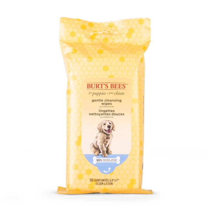Burt’s Bees Puppy Wipes – 50ct