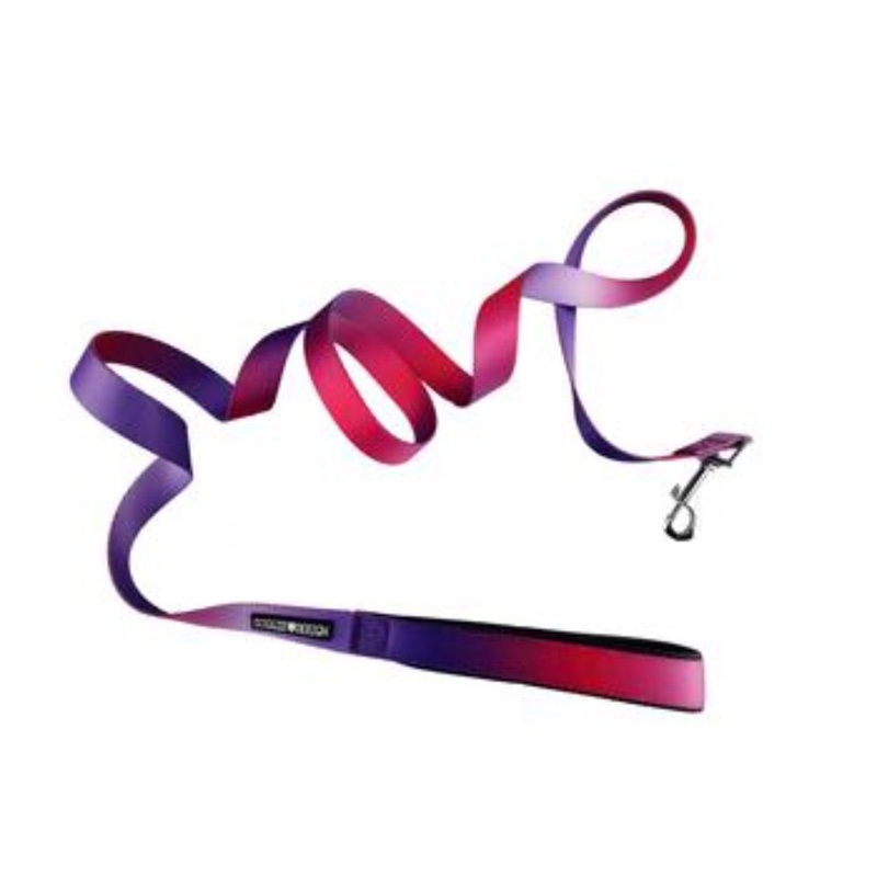 Doggie Design American River Ombre Leash – Raspberry Sundae