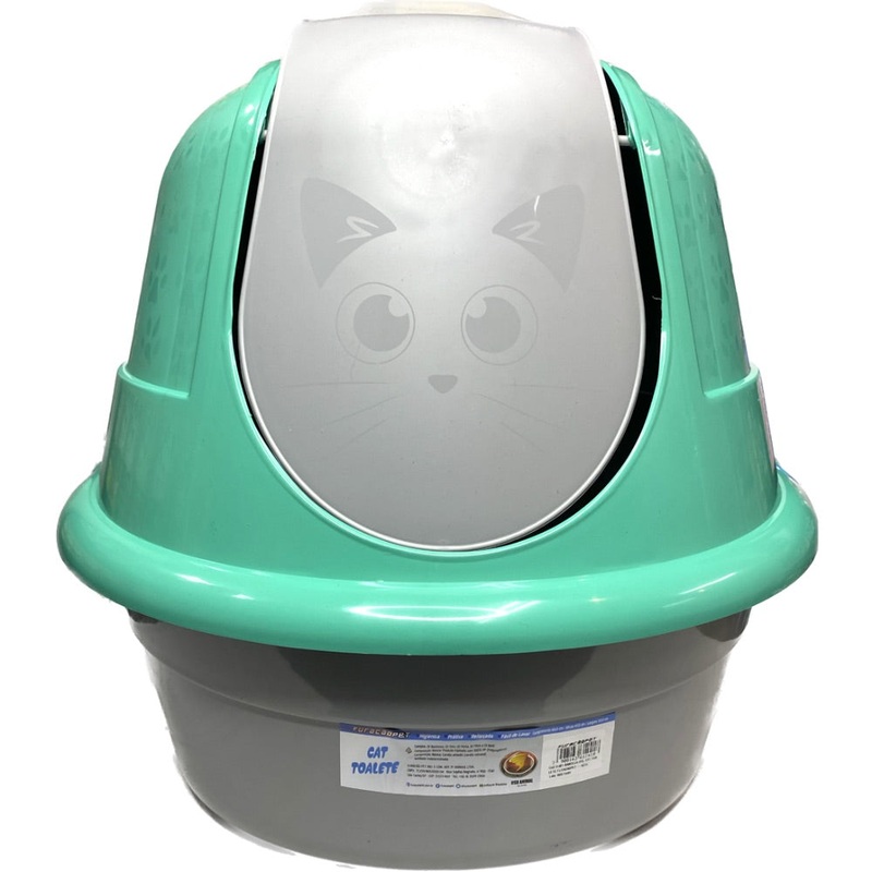 Furacao Pet Cat Toilet|Assorted Color|Blue|Magenta