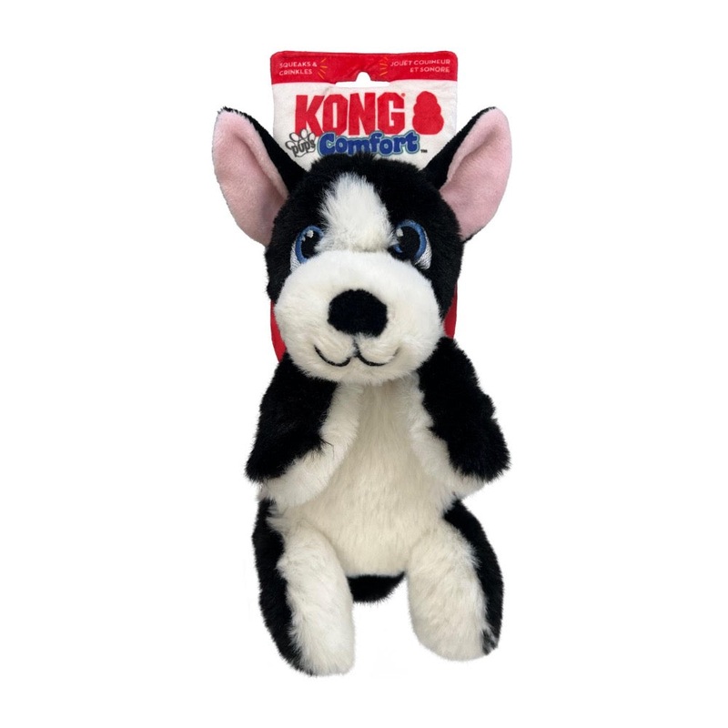 KONG Comfort Pups Boss Dog Plush Toy Small
