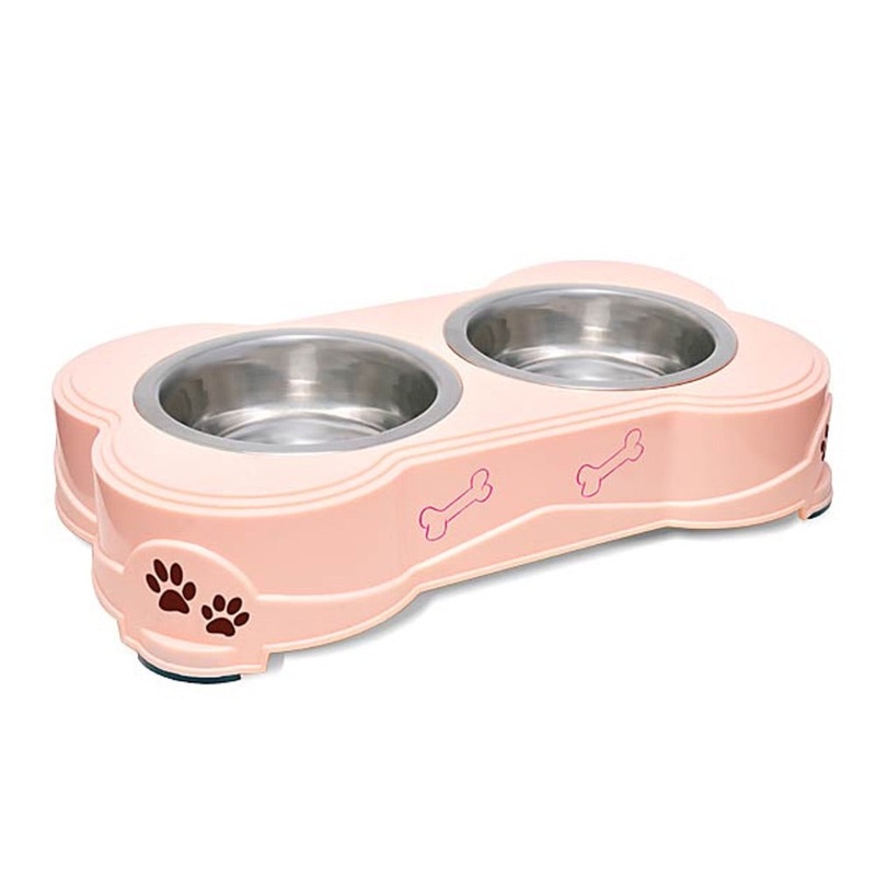 Loving Pets Dolce Dog Diner – Pink