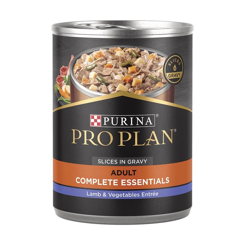 Purina Pro Plan SAVOR Adult Lamb & Vegetables Entre Slices In Gravy Wet Dog Food