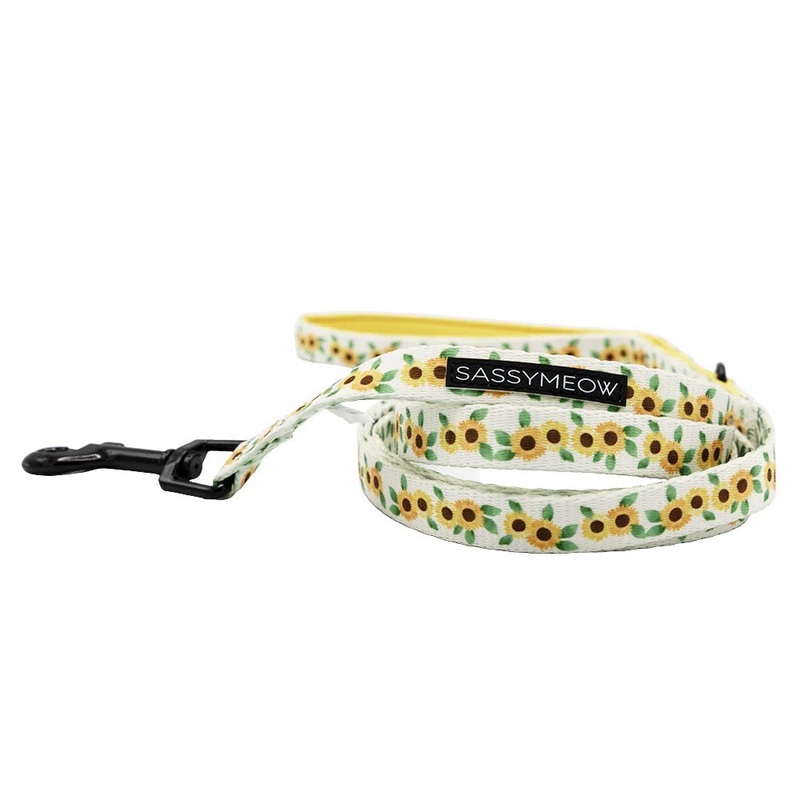 Sassy Meow CAT LEASH – SUNFLOWER DREAMS