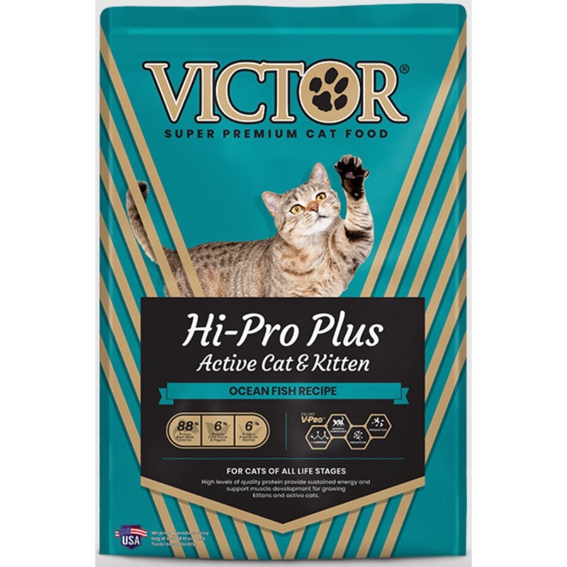 Victor Hi-Pro Plus Cat Chow|5lb|15lb