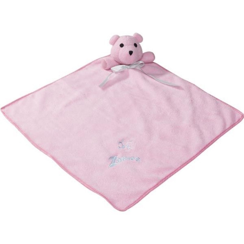 Zanies Snuggle Bear Blanket|Pink|Blue