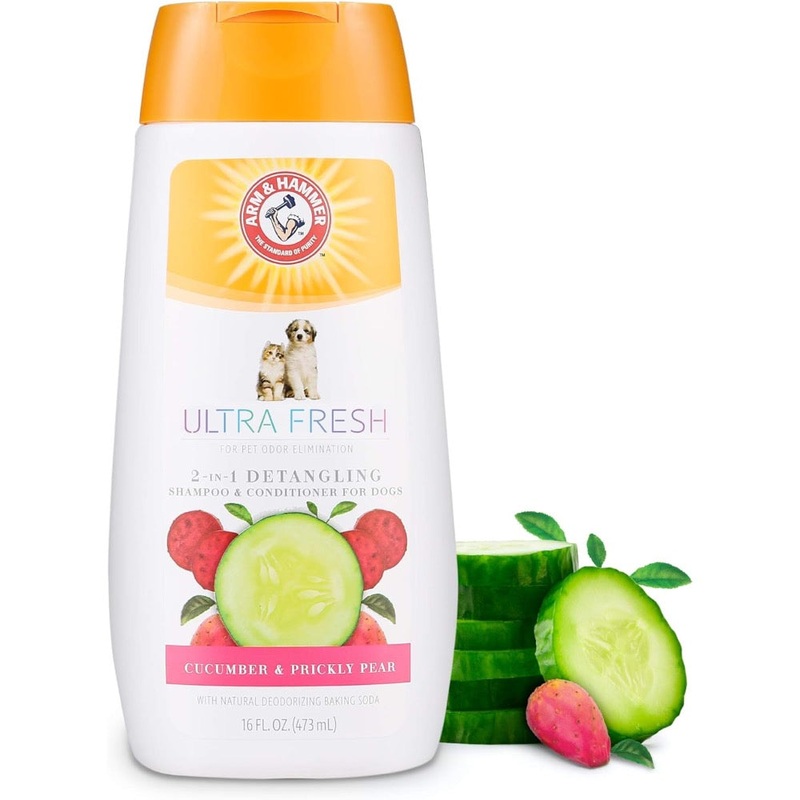 Arm & Hammer Ultra Fresh 2-in-1 Detangling Shampoo + Conditioner – 16 oz