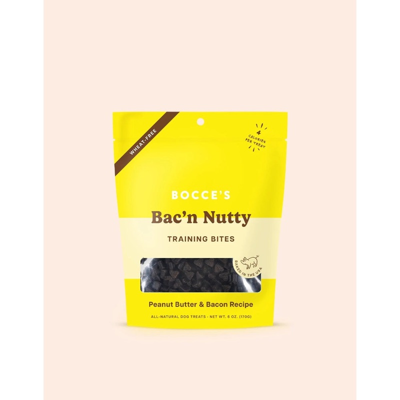 Bocce’s Bakery Bac N’ Nutty Training Bites