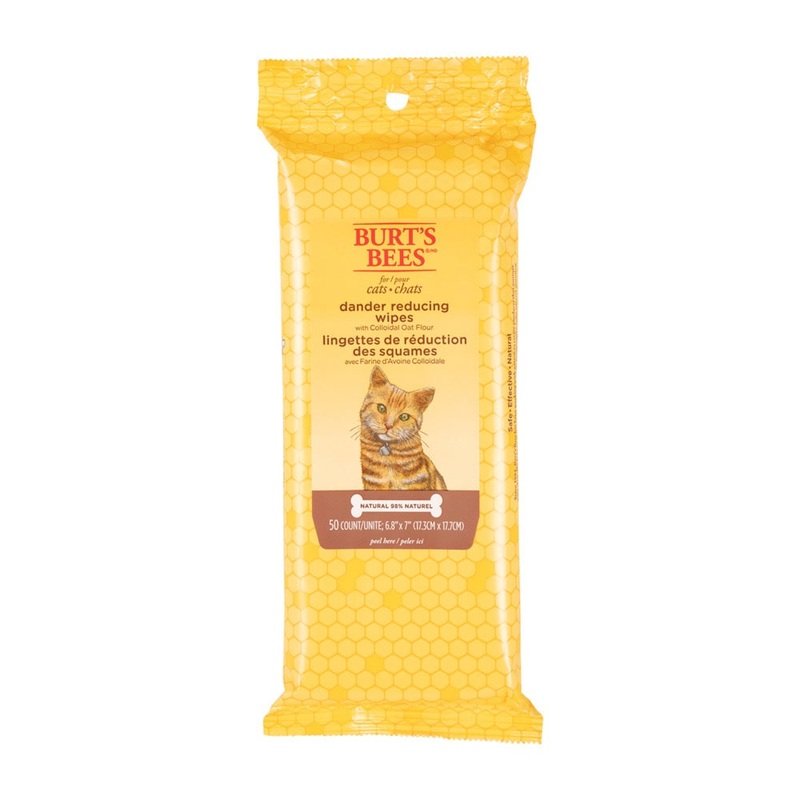 Burt’s Bees Cat Dander Wipes – 50ct