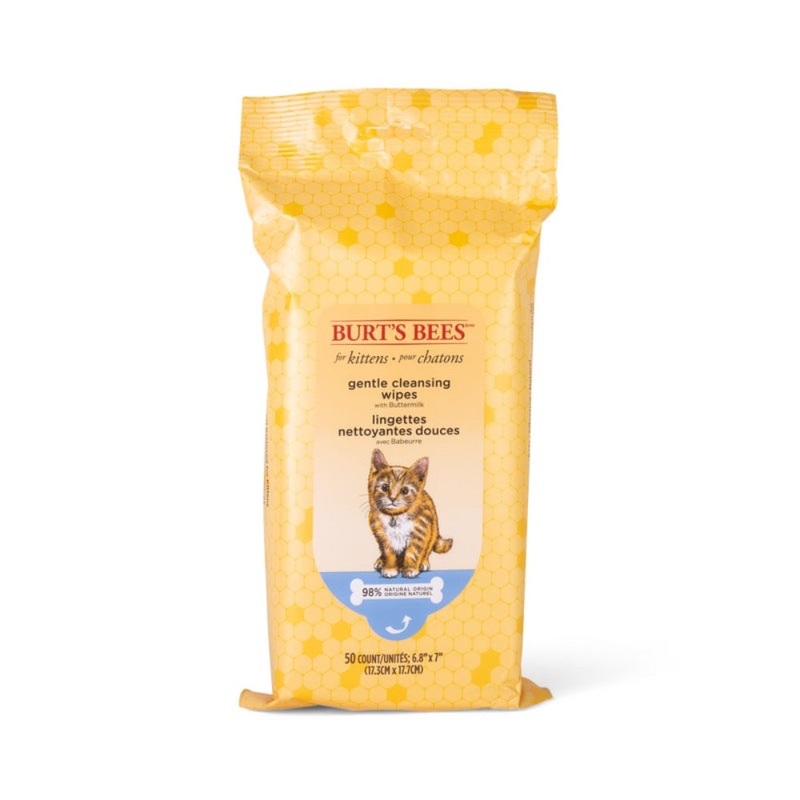 Burt’s Bees Kitten Wipes – 50ct